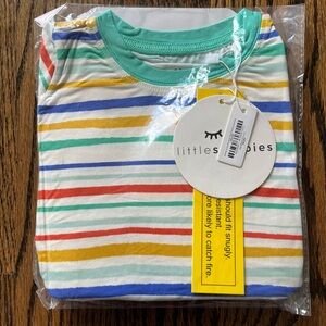 NWT - Little Sleepies Summer Stripes Pajama Set (12-18M)